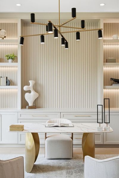 Furnished interior view inside a new home in , Houston (Image 15).