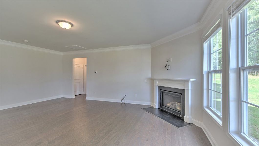 Spacious, unfurnished interior of a new home in Reserve at Tap Root Farms, Fletcher (Image 23). Spacious, unfurnished interior of a new home in Reserve at Tap Root Farms, Fletcher (Image 23).