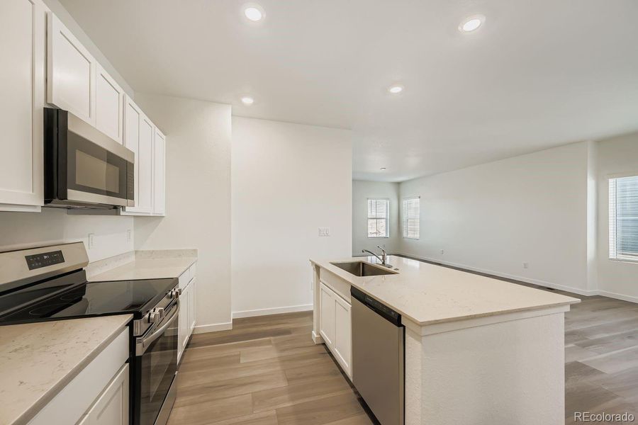 Furnished interior view inside a new home in Eastcreek Farm, Thornton (Image 7).