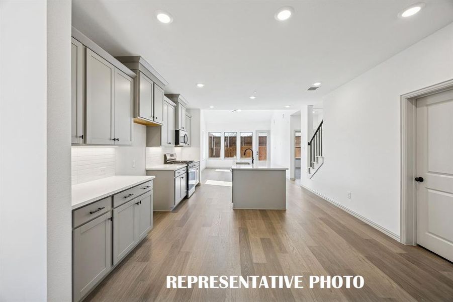 Featuring sight lines from the front through to the rear of the home, you'll enjoy welcoming family and friends into your new lock and leave dream home!  REPRESENTATIVE PHOTO