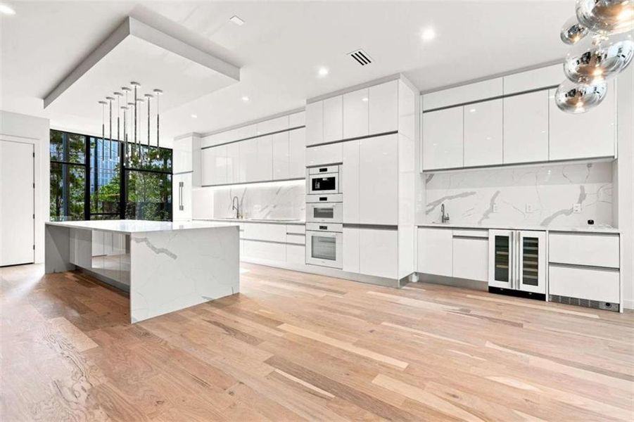 Furnished interior view inside a new home in , Atlanta (Image 14).