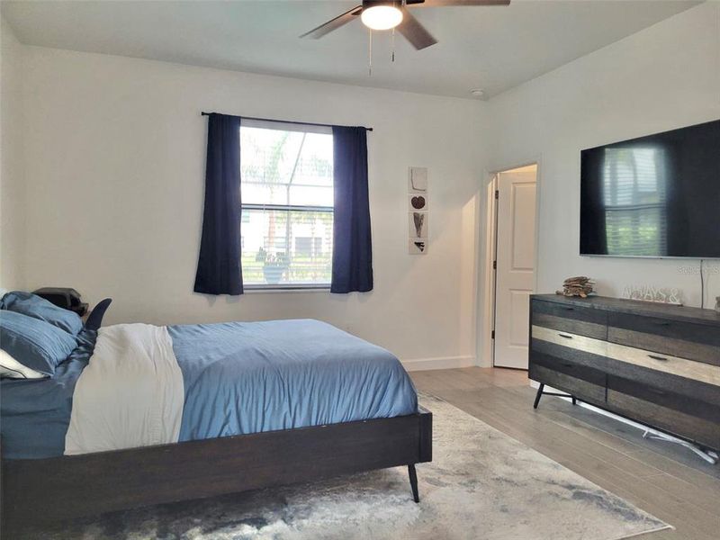 Furnished interior view inside a new home in , Estero (Image 18).