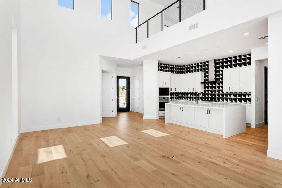 Living Room view to Loft