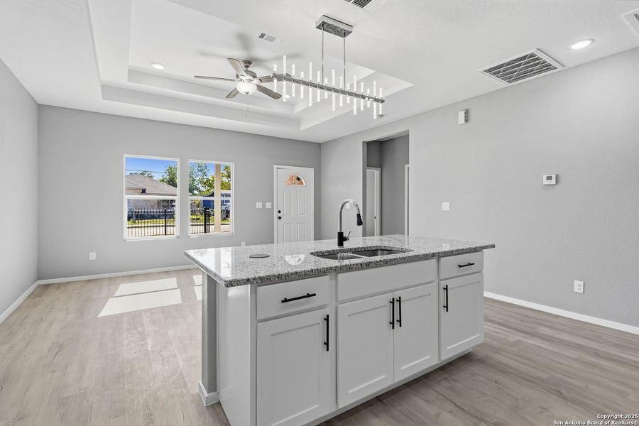 Furnished interior view inside a new home in , San Antonio (Image 16).