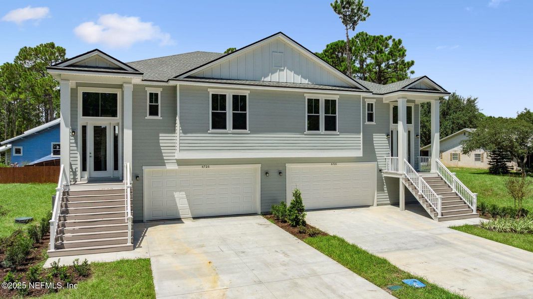Front exterior of a new home in , St. Augustine, FL, highlighting curb appeal (Image 19). Front exterior of a new home in , St. Augustine, FL, highlighting curb appeal (Image 19).