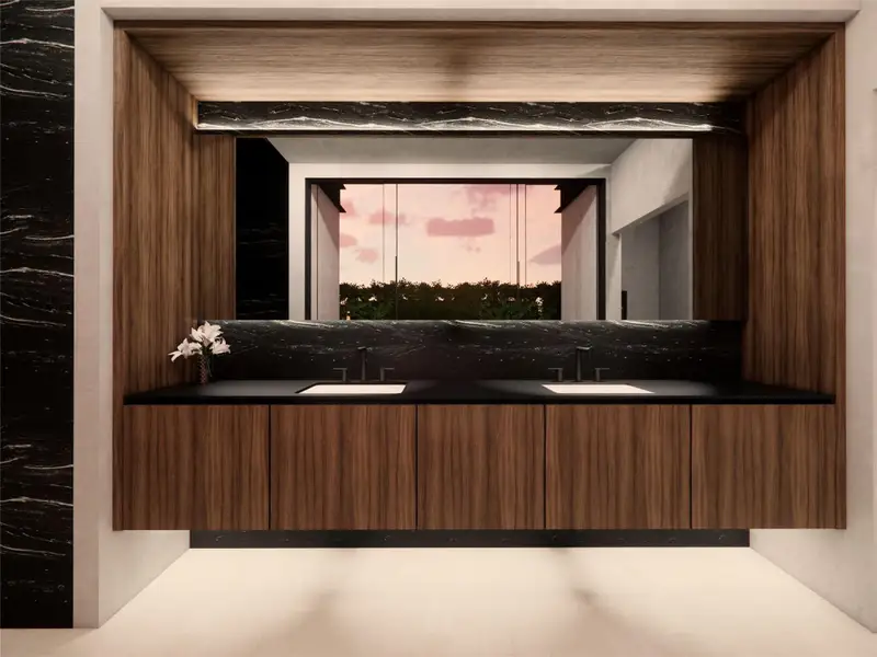 Furnished interior view inside a new home in , Austin (Image 5). Furnished interior view inside a new home in , Austin (Image 5).