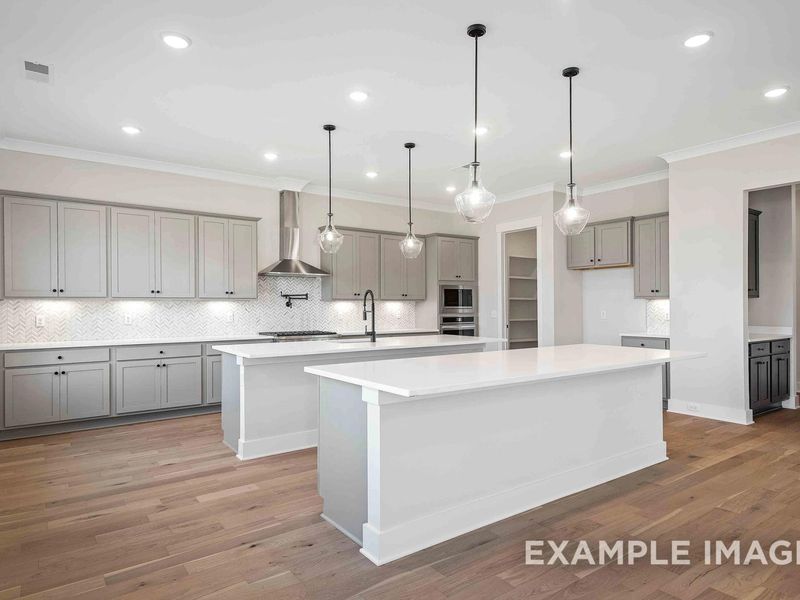 Representative furnished interior of a home built from the The Alston A by Davidson Homes LLC in Shelton Square, Murfreesboro (Image 6).