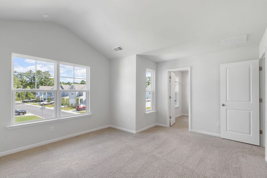 Spacious, unfurnished interior of a new home in Founders Corner, Summerville (Image 24). Spacious, unfurnished interior of a new home in Founders Corner, Summerville (Image 24).