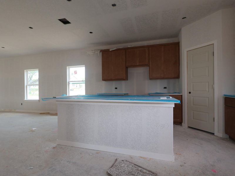 In-progress construction of a new home in Heritage, Dripping Springs, TX (Image 10).