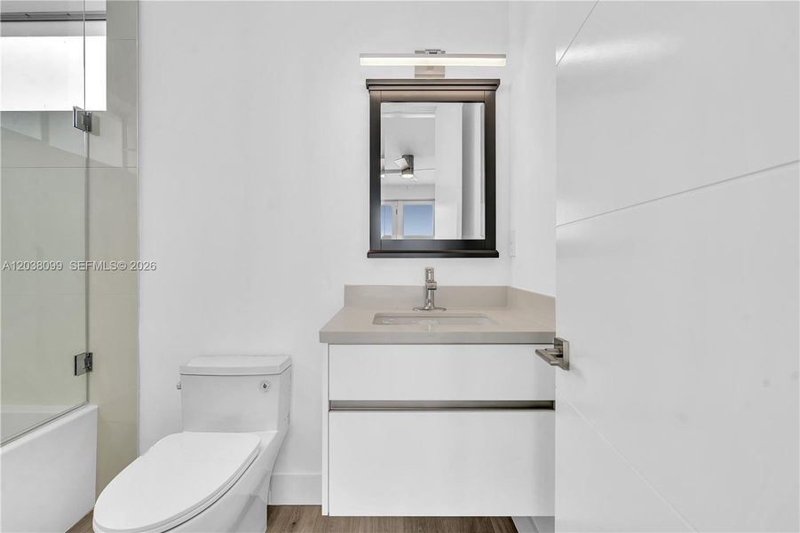 Furnished interior view inside a new home in , Miami (Image 6).