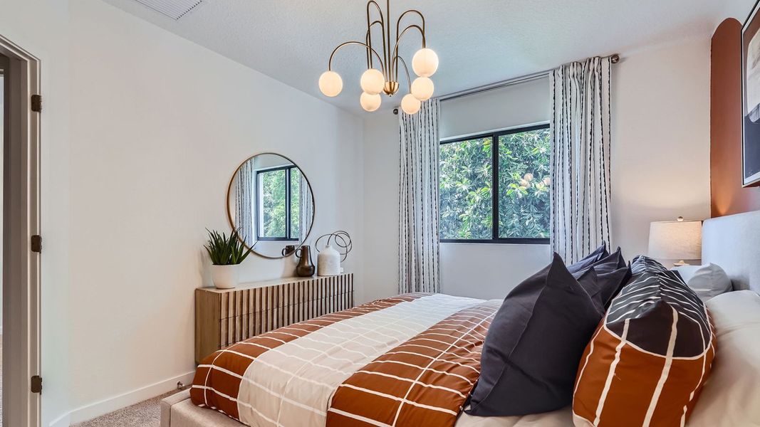 Representative furnished interior of a home built from the Topaz by D.R. Horton in Ashwood Cove, Lake Worth (Image 18).