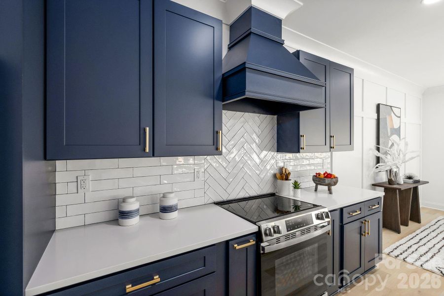 Furnished interior view inside a new home in , Charlotte (Image 30). Furnished interior view inside a new home in , Charlotte (Image 30).