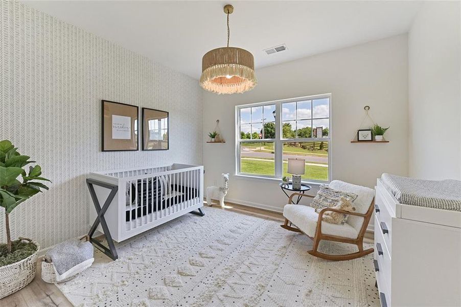 Furnished interior view inside a new home in Sagebrook, Powder Springs (Image 15).