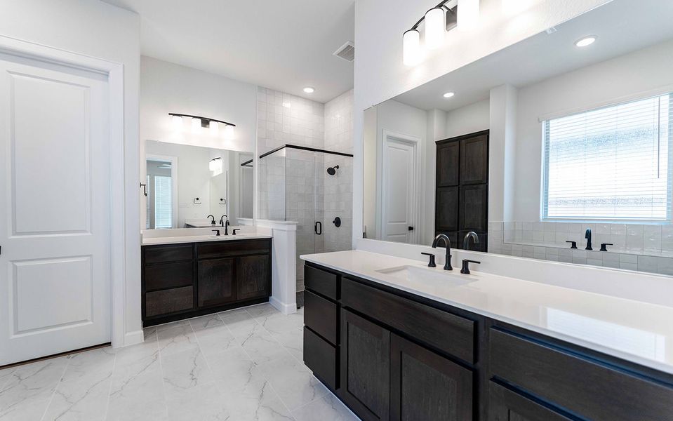 Furnished interior view inside a new home in Solterra, Mesquite (Image 8).