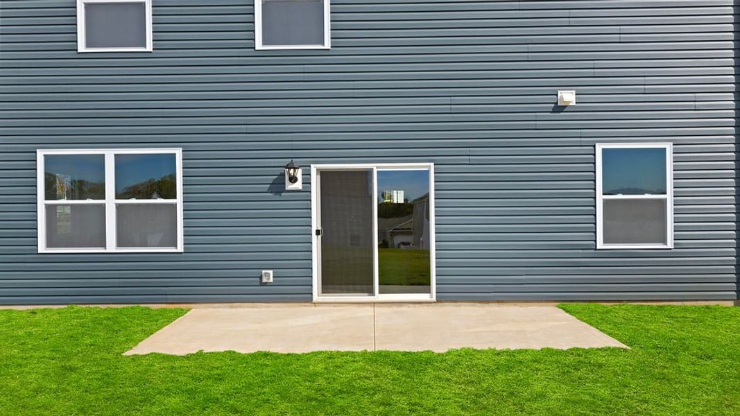 Exterior details and patio area of a home in Sage Grove, Lyman (Image 23). Exterior details and patio area of a home in Sage Grove, Lyman (Image 23).
