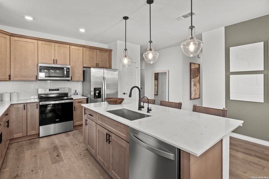 Furnished interior view inside a new home in Dove Song, Marion (Image 14).