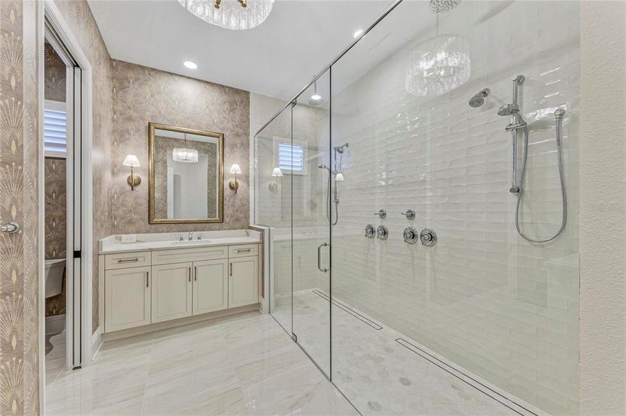 Furnished interior view inside a new home in The Alcove at Waterside, Sarasota (Image 43). Furnished interior view inside a new home in The Alcove at Waterside, Sarasota (Image 43).