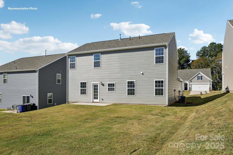 Exterior details and patio area of a home in The Falls at Newton, Newton (Image 2). Exterior details and patio area of a home in The Falls at Newton, Newton (Image 2).