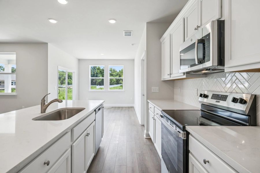 Furnished interior view inside a new home in Cedars at Cane Ridge | 55+ Community, Antioch (Image 11).