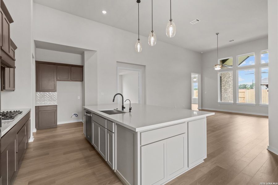Furnished interior view inside a new home in Buffalo Crossing, Cibolo (Image 33).