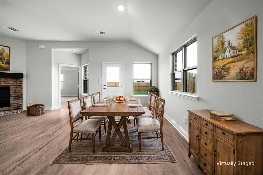 Furnished interior view inside a new home in Fox Landing, Caddo Mills (Image 7).