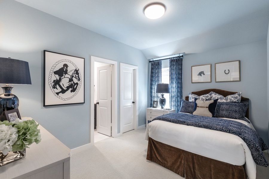 Representative Secondary Bedroom - some options shown