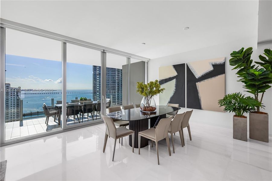 Furnished interior view inside a new home in , Miami (Image 7). Furnished interior view inside a new home in , Miami (Image 7).