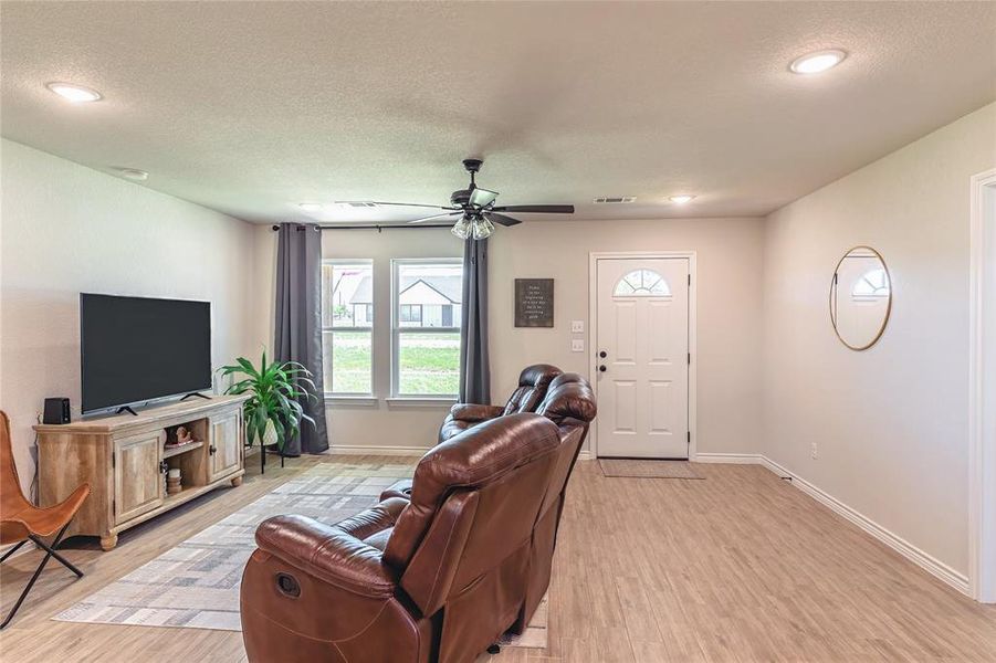 Furnished interior view inside a new home in , Azle (Image 13).