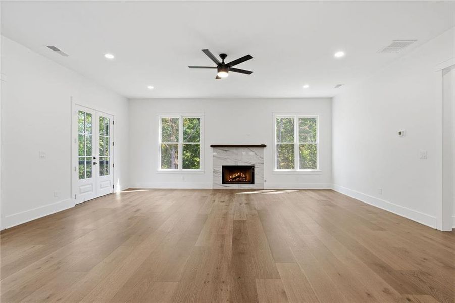 Spacious, unfurnished interior of a new home in , Ball Ground (Image 44).