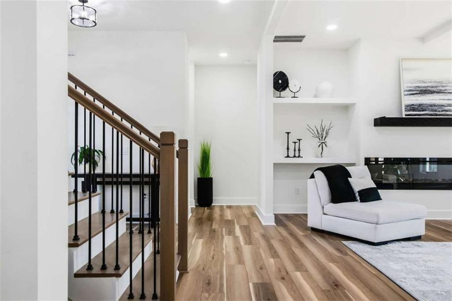 Furnished interior view inside a new home in , Winston (Image 14).