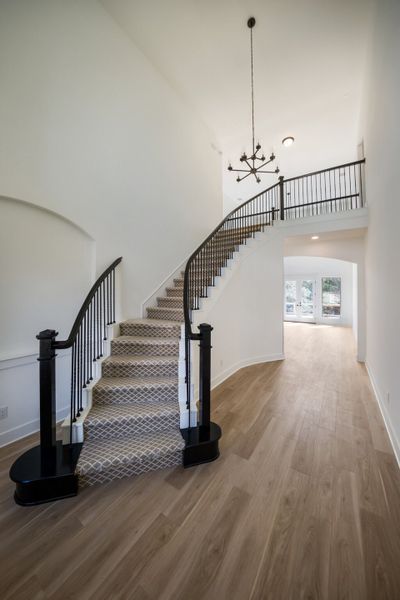 Representative unfurnished interior of a home built from the The Travis by Whitestone Custom Homes in Johnson Ranch, Bulverde (Image 26).
