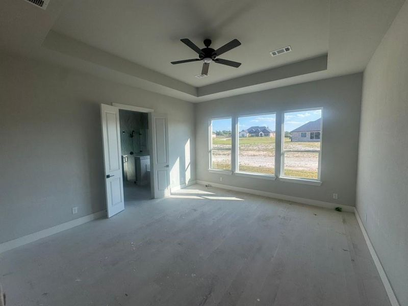 In-progress construction of a new home in King Crossing Estates, Van Alstyne, TX (Image 11).