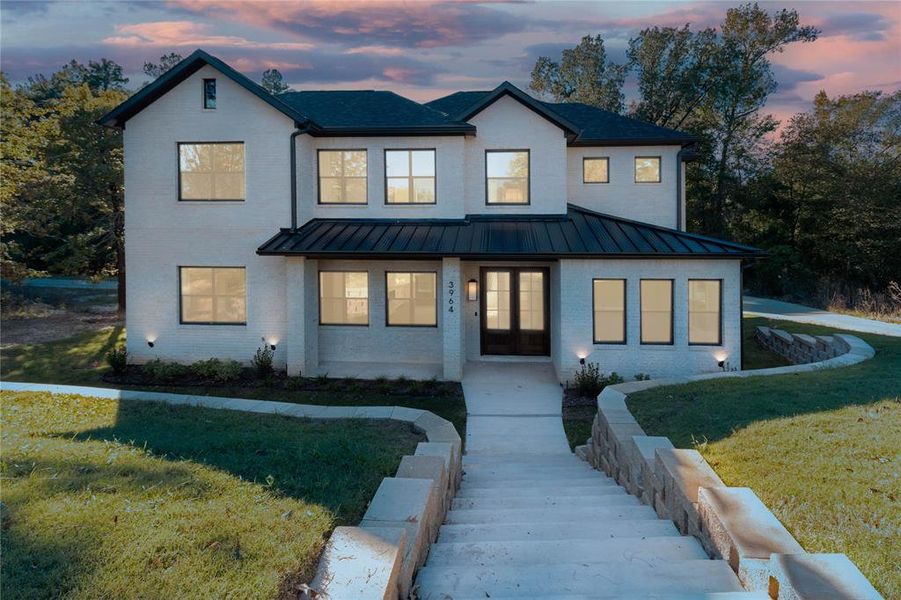 Front exterior of a new home in , Tyler, TX, highlighting curb appeal (Image 2).