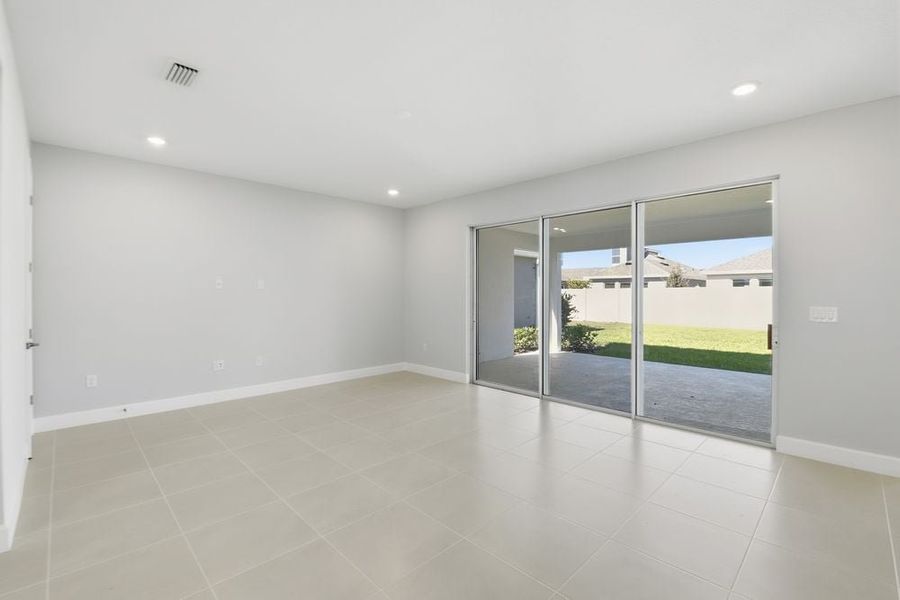 Spacious, unfurnished interior of a new home in Harvest at Ovation, Winter Garden (Image 37). Spacious, unfurnished interior of a new home in Harvest at Ovation, Winter Garden (Image 37).