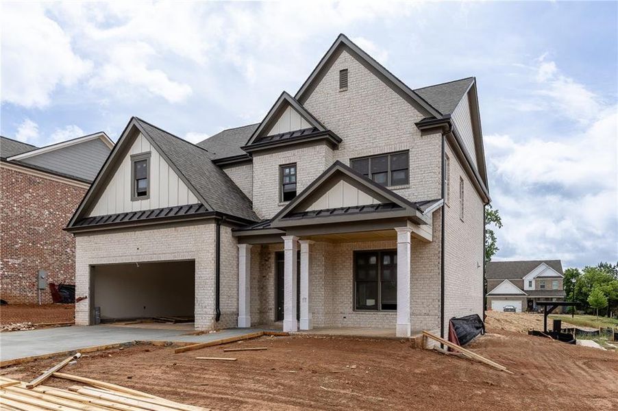 In-progress construction of a new home in , Buford, GA (Image 6). In-progress construction of a new home in , Buford, GA (Image 6).