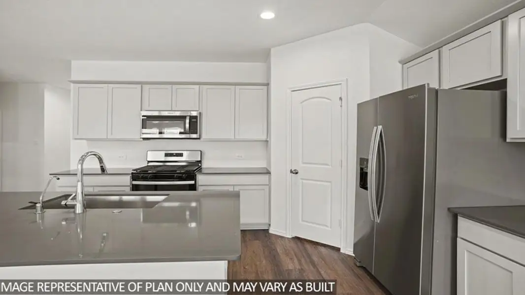 Furnished interior view inside a new home in Newport Pointe, Crosby (Image 6).