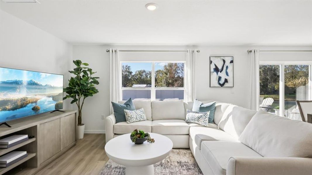 Furnished interior view inside a new home in Balm Grove, Wimauma (Image 23).