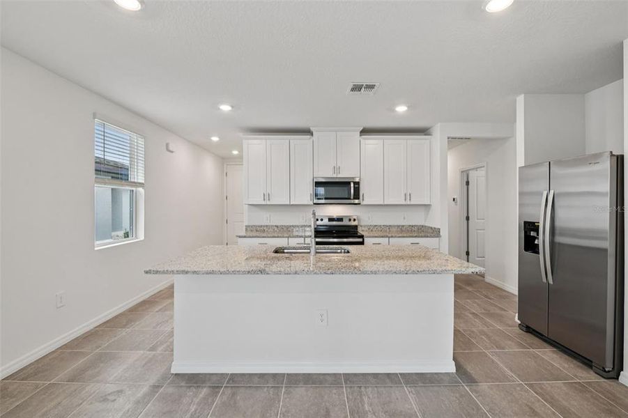 Furnished interior view inside a new home in Hamilton Bluff - Classic Series, Lake Hamilton (Image 10).