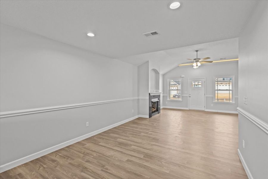 Representative unfurnished interior of a home built from the Ellison by Enchanted Homes in Mills Gin, Campobello (Image 30).