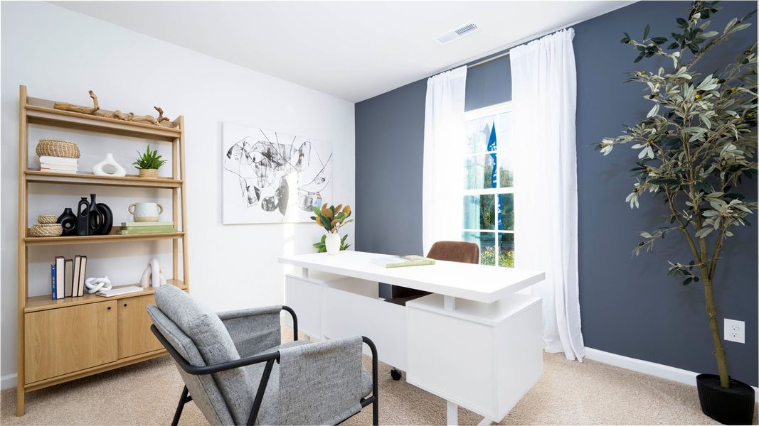 Furnished interior view inside a new home in Baymeade, Lexington (Image 10). Furnished interior view inside a new home in Baymeade, Lexington (Image 10).