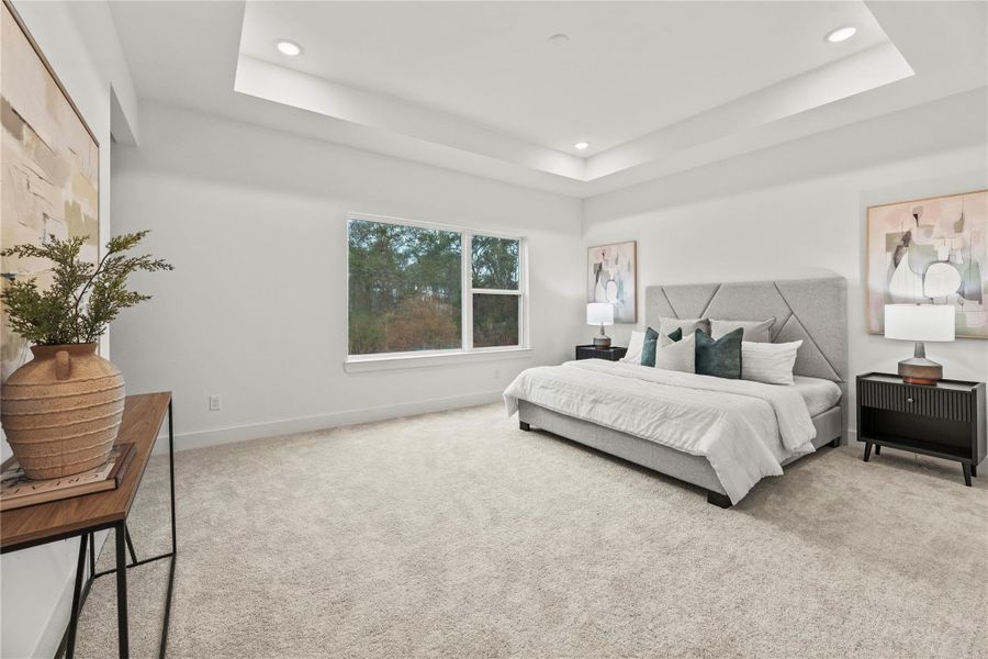 Furnished interior view inside a new home in , Houston (Image 9). Furnished interior view inside a new home in , Houston (Image 9).