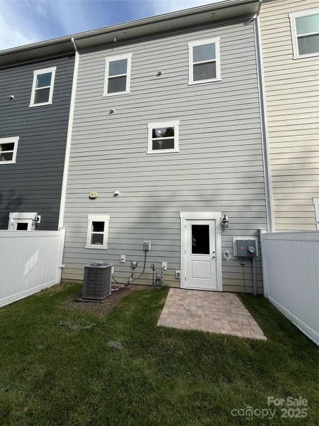 Exterior details and patio area of a home in , Asheville (Image 23).