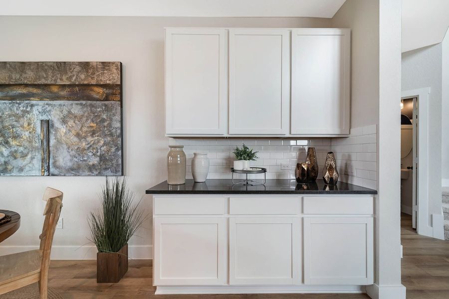 Representative furnished interior of a home built from the Rio Grande by CastleRock Communities in Lone Oak, San Antonio (Image 18).