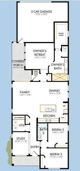 The success of a floor plan is the way you can move through it…You’ll be amazed at how well this home lives…We call it traffic patterns.