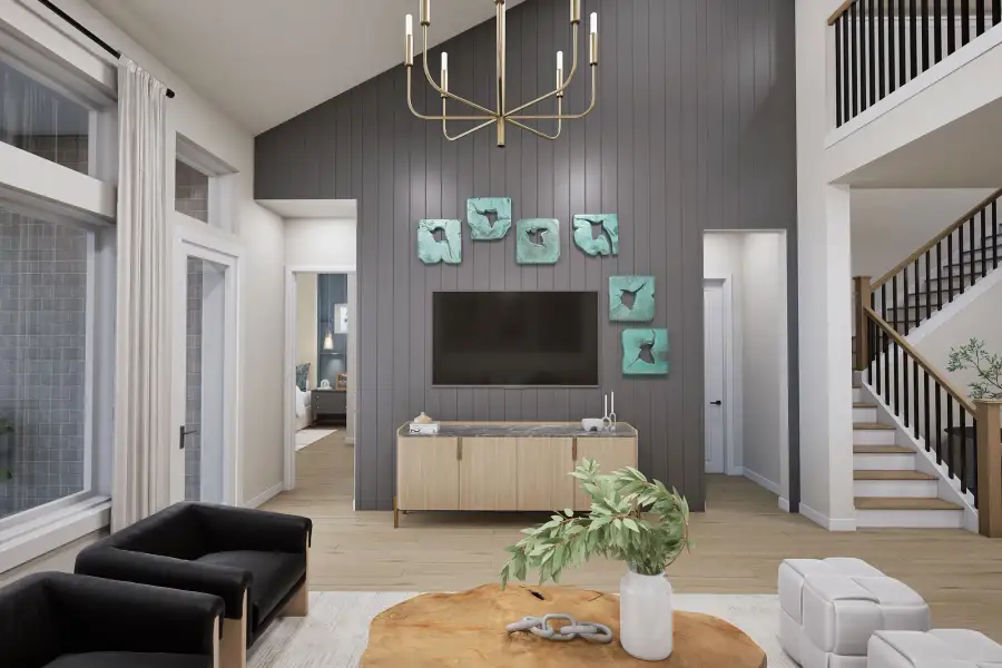 The Mansfield - Family Room