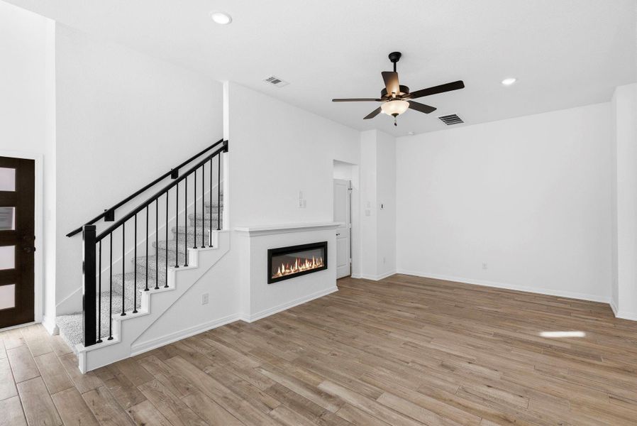 Spacious, unfurnished interior of a new home in Woodforest, Montgomery (Image 18). Spacious, unfurnished interior of a new home in Woodforest, Montgomery (Image 18).