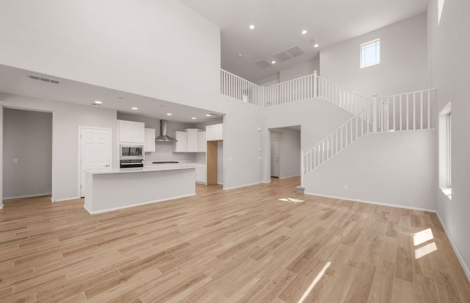 Spacious, unfurnished interior of a new home in Parkside at Anthem at Merrill Ranch, Florence (Image 31). Spacious, unfurnished interior of a new home in Parkside at Anthem at Merrill Ranch, Florence (Image 31).