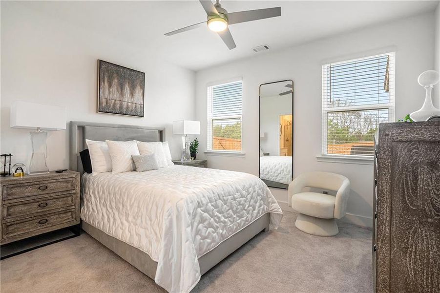Furnished interior view inside a new home in , Loganville (Image 10).