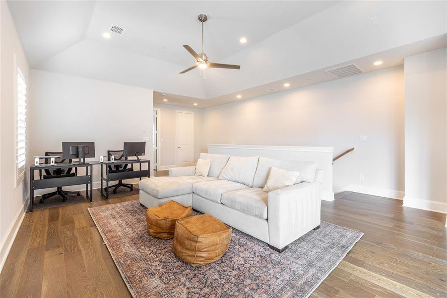 Furnished interior view inside a new home in , Addison (Image 30).