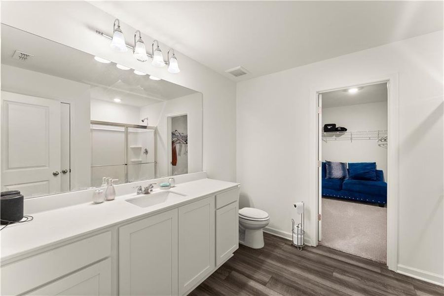 Furnished interior view inside a new home in Meriwether Place, Villa Rica (Image 28).